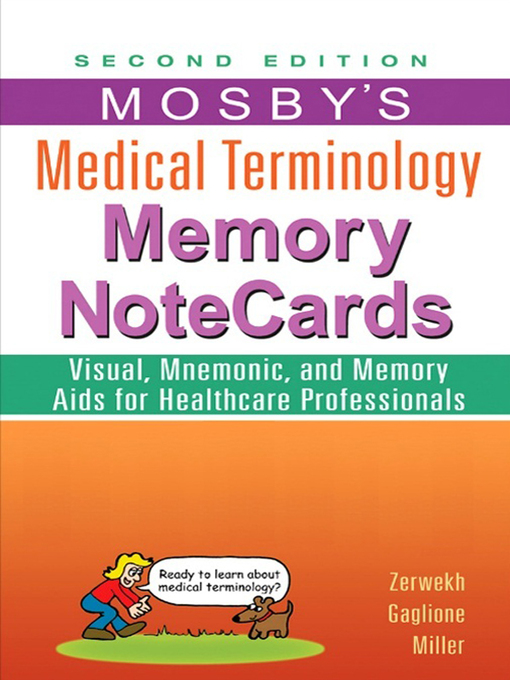 Title details for Mosby's Medical Terminology Memory NoteCards--E-Book by JoAnn Zerwekh - Available